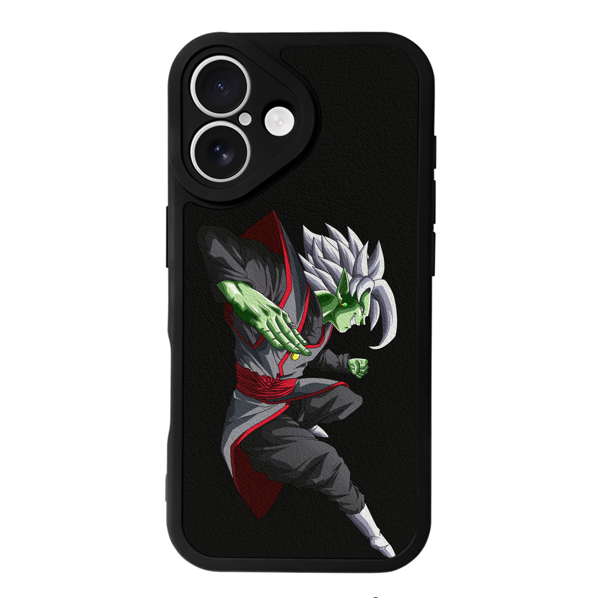 （画像用） ドラゴンボール ベジット DRAGON BALL Vegetto 【iPhone 16シリーズ対応】シリコンスマホケース（レザー調） 材質：シリコン